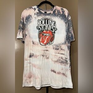 🌼 ROLLING  STONE Tie-dye Graphic T-Shirt. Size XL.🌼